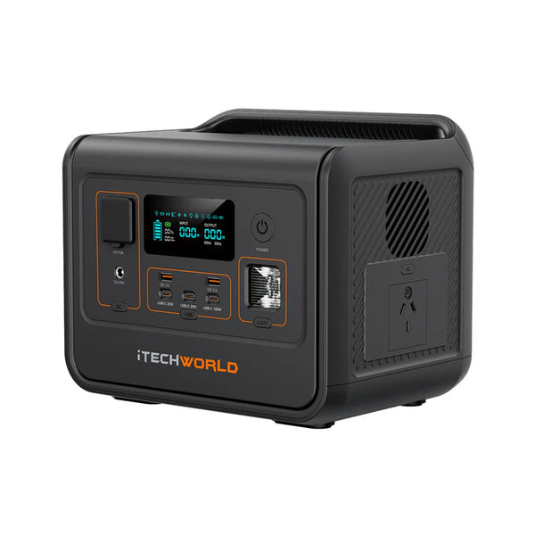 iTechWorld PS800 Portable Lithium Power Station | 800W 512Wh