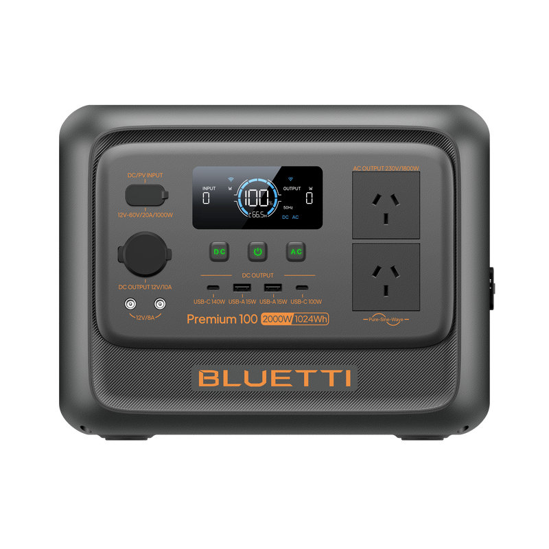 BLUETTI Premium Elite 100 V2 Portable Power Station | 2,000W 1,024Wh
