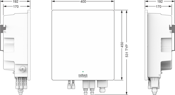 Redback Technologies SI10000 Inverter 10kW