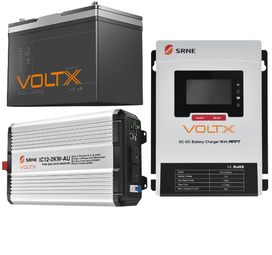 VoltX 2kw 100ah DC DC Package