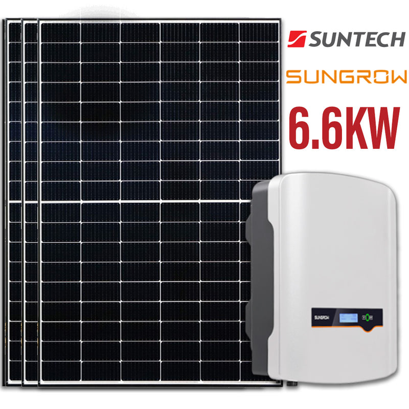 Suntech Sungrow Solar Package 6.6kW Starting from $ 3599