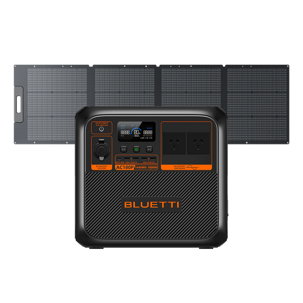 Bluetti AC180P + PV200 Solar Panel Bundle