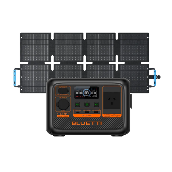 Bluetti AC2P + 60W Solar Panel Bundle