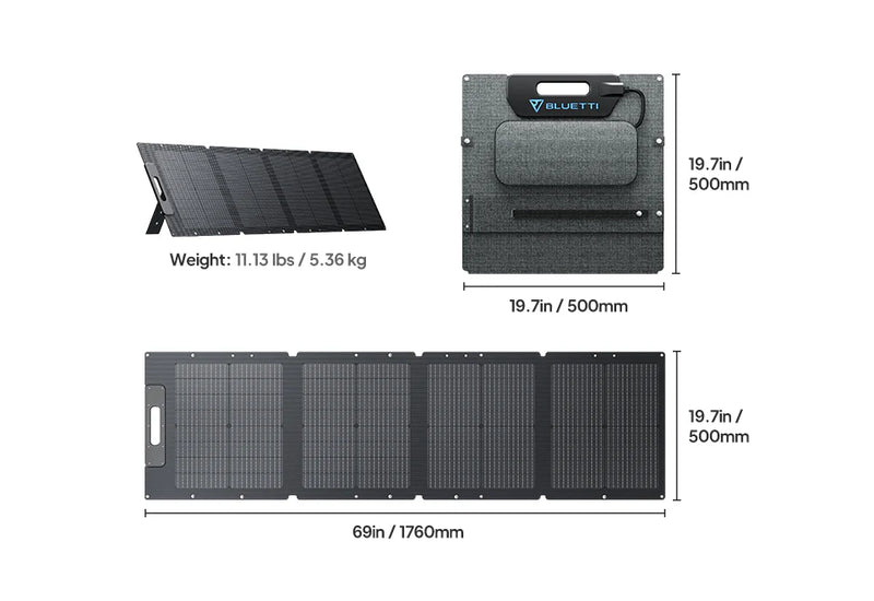 BLUETTI PV120D Solar Panel | 120W