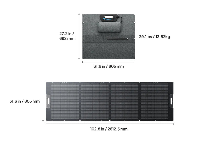 BLUETTI PV350D SOLAR PANEL | 350W