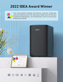 AstroAI Mini Fridge 2.0 Gen, 6 Liter/8 Cans Makeup Skincare Fridge (Dark Black)