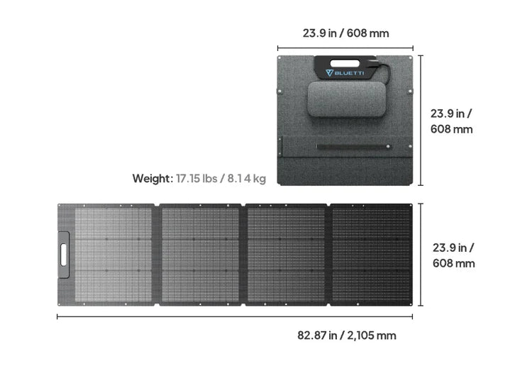 BLUETTI PV200D Solar Panel | 200W