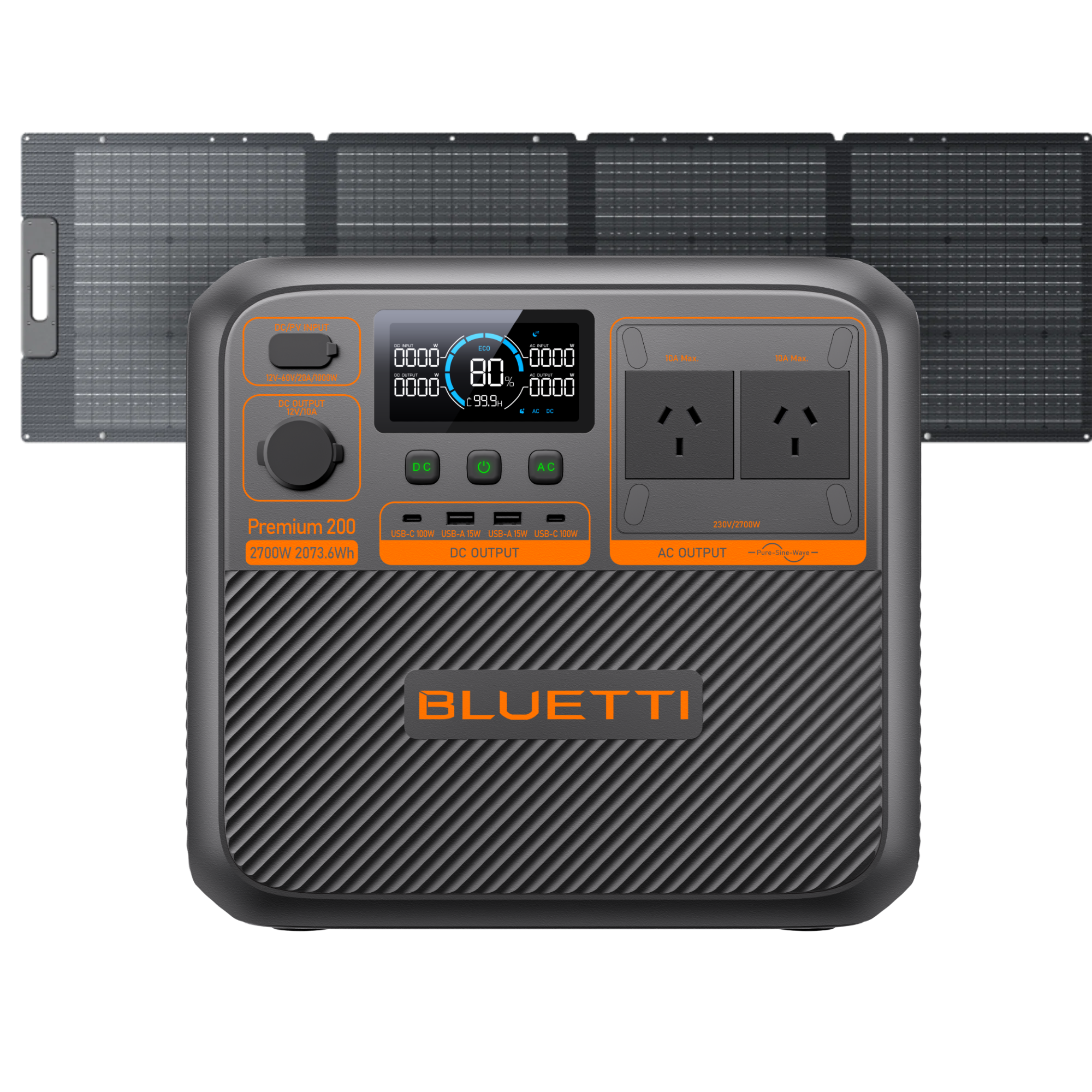 Bluetti Premium Elite 200 V2 + PV200 Solar Panel Bundle