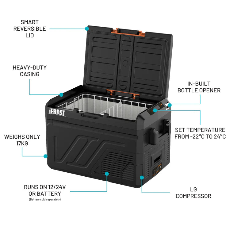 iTechWorld iFROST Fridge Freezer 40L