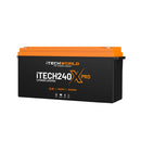iTechWorld iTECH 240X PRO Deep Cycle Lithium Battery with Bluetooth LiFePO4 240Ah