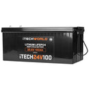 iTechWorld iTECH24V100 Deep Cycle Lithium Battery 24V 100Ah