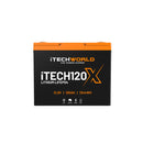 iTechWorld iTECH120X Deep Cycle Lithium Battery with Bluetooth LiFePO4 105Ah