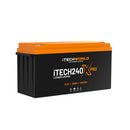 iTechWorld iTECH 240X PRO Deep Cycle Lithium Battery with Bluetooth LiFePO4 240Ah