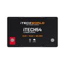 iTechWorld iTECH54 Deep Cycle Lithium Battery LiFePO4 54Ah