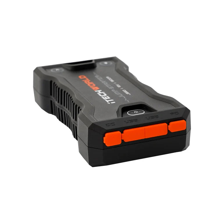 iTechWorld Lithium Jump Starter and Backup Power Bank with Heavy-Duty Case 1500A