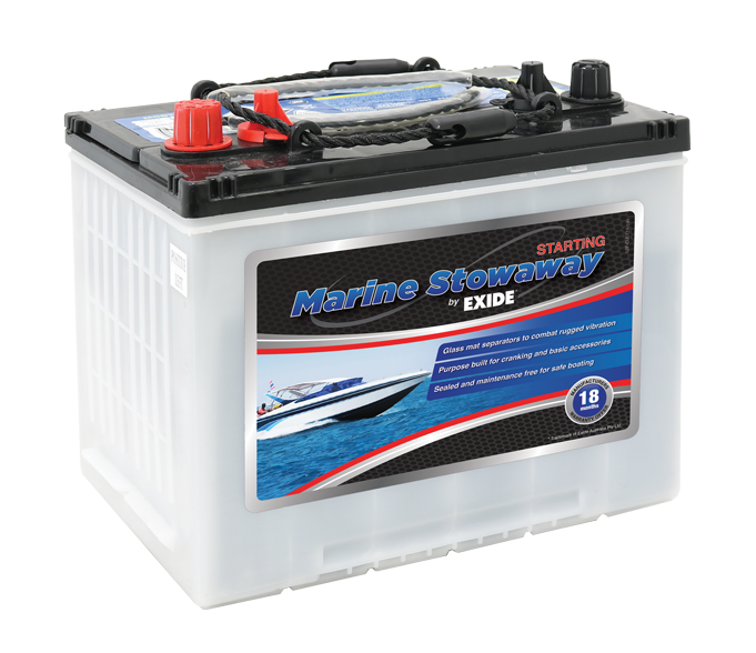 Exide Batteries Stowaway MSST24 Marine Battery (Price Pick Up only)