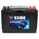 Exide Batteries Stowaway MSDP27C Marine Battery