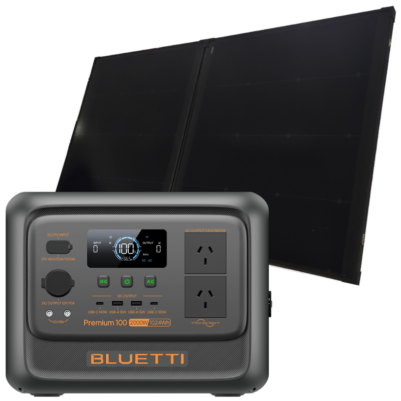 BLUETTI Premium Elite 100 V2 Portable Power Station | 2,000W 1,024Wh