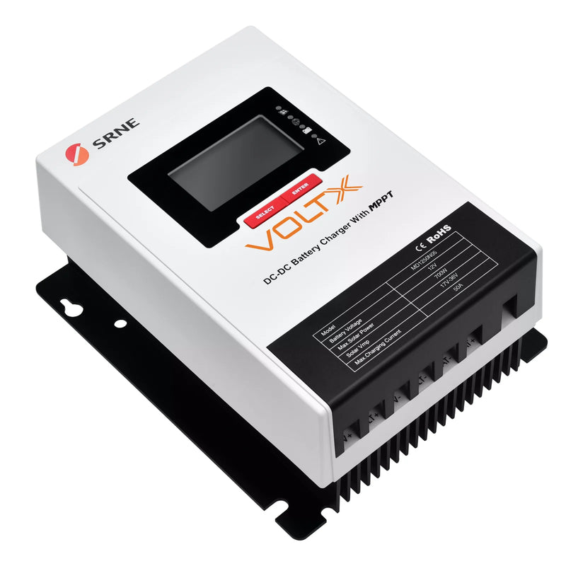 VoltX 50A MPPT DC to DC Lithium Battery Charger