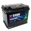 EXIDE SSEFB-55EU 12V 610CCA 60AH