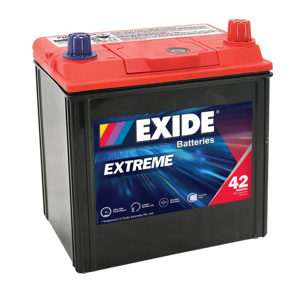 Exide Extreme | X40CMF | Vehicle Battery | 12V 400CCA 75AH