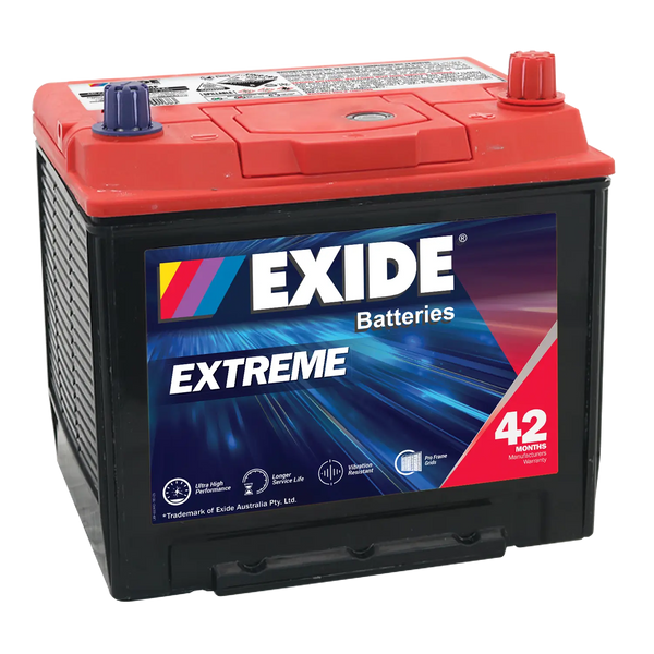 Exide Extreme X55D23CMF 12 Volt 650CCA 65AH Battery