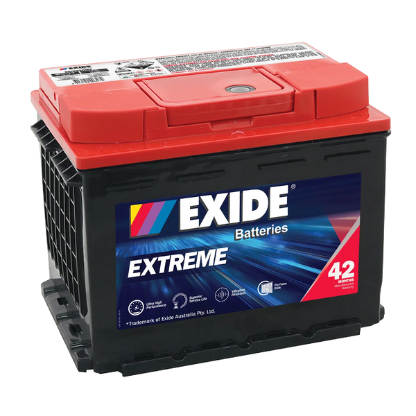 Exide Extreme XDIN55HMF 12 Volt 600CCA 65AH Battery